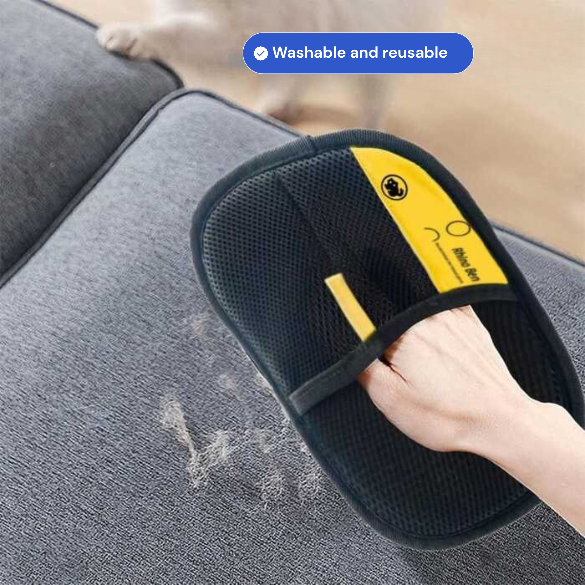 The MrBrushy™ - Pet Hair Removal Gloves Buy 1 Get 1 Free